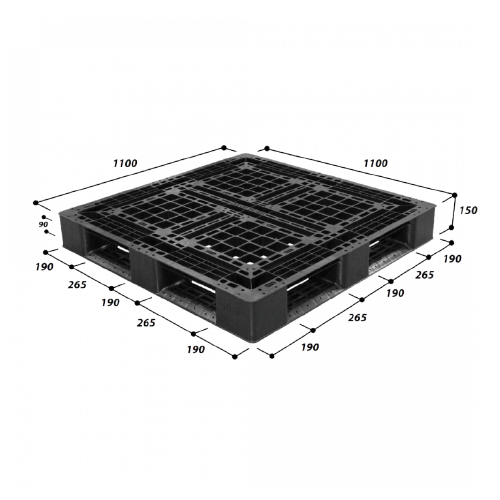 Kích thước phổ biến của pallet